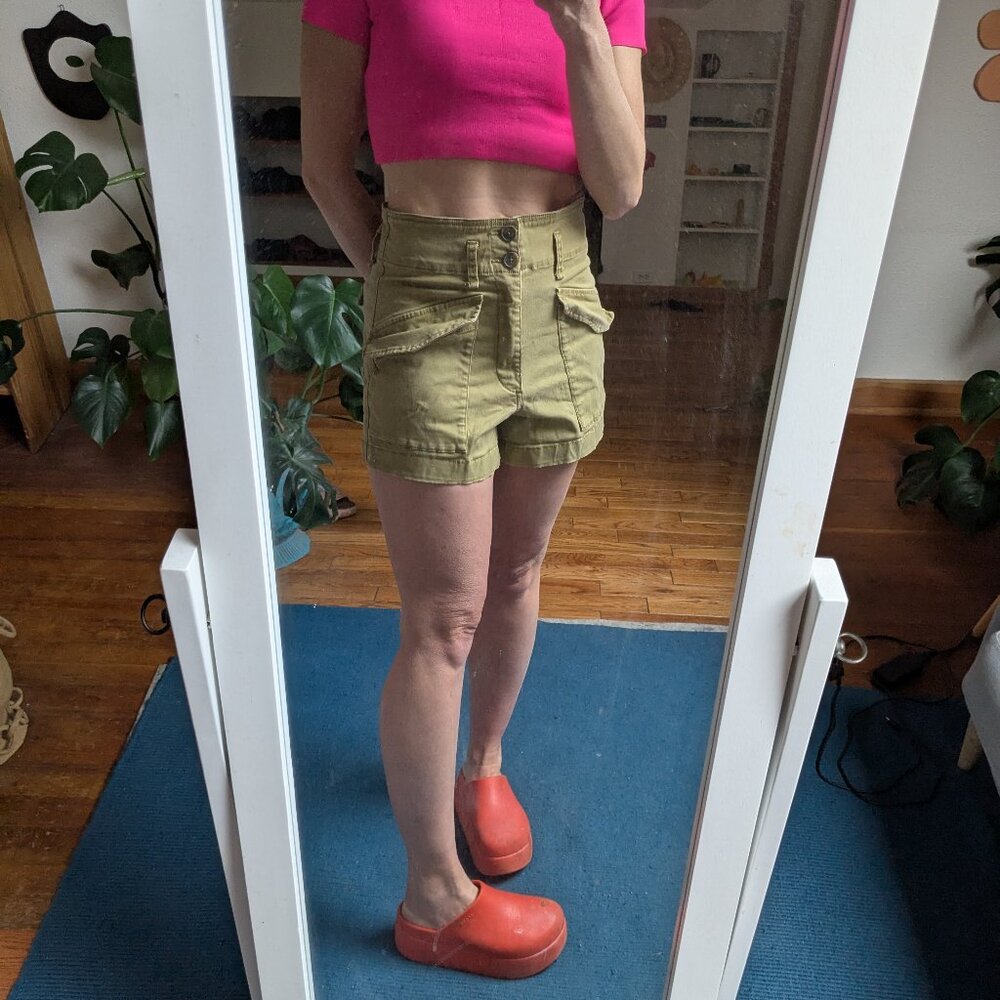 Stoic Venture Short in Moss Green